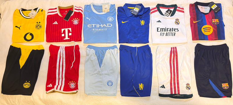 A closer look at the shirts supplied for Sporties