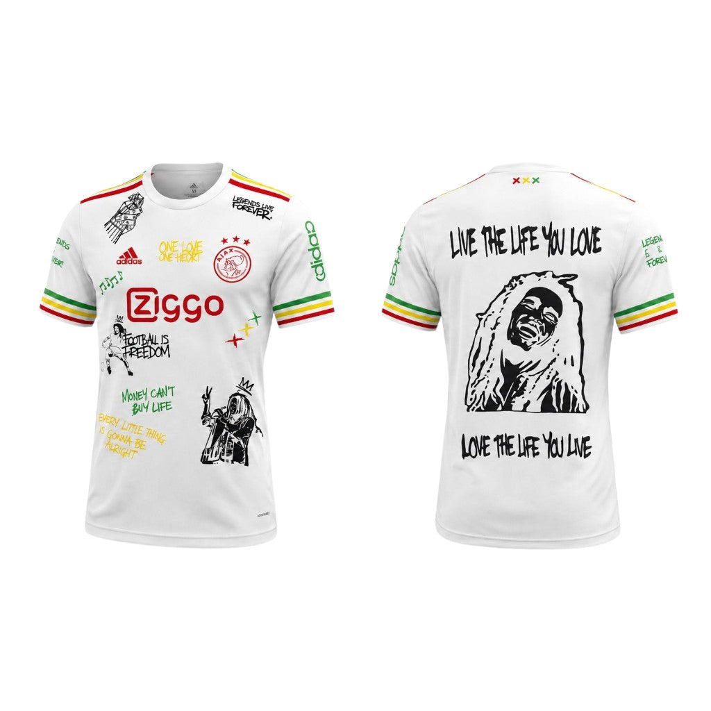Ajax 40th Anniversary Bob Marley Jersey