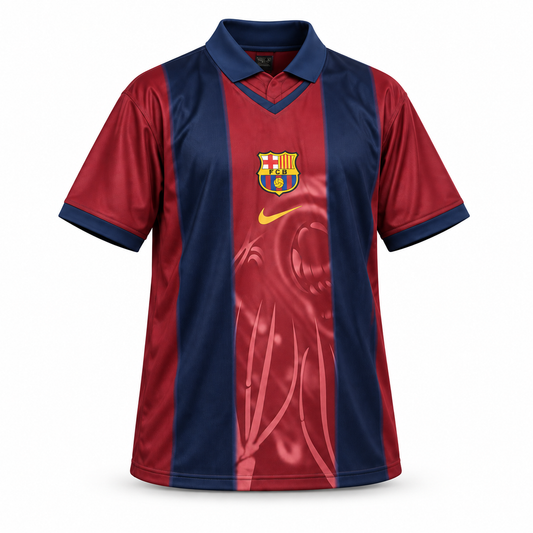 Barcelona x Travis Scott football shirt – front view
