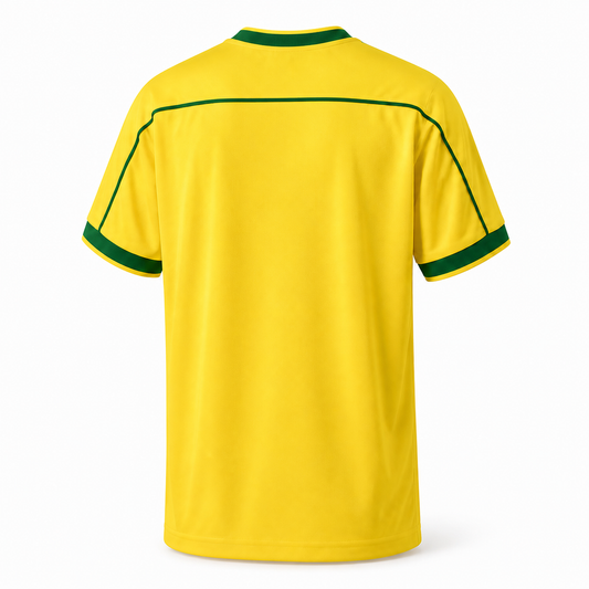Brazil 1998 home football shirt – back
