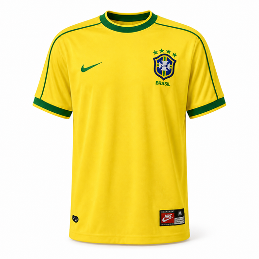 Brazil 1998 home football shirt – front