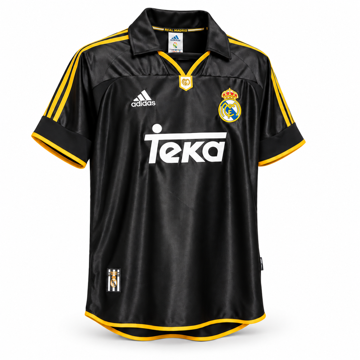 Real Madrid 1999/00 Away football shirt – front view
