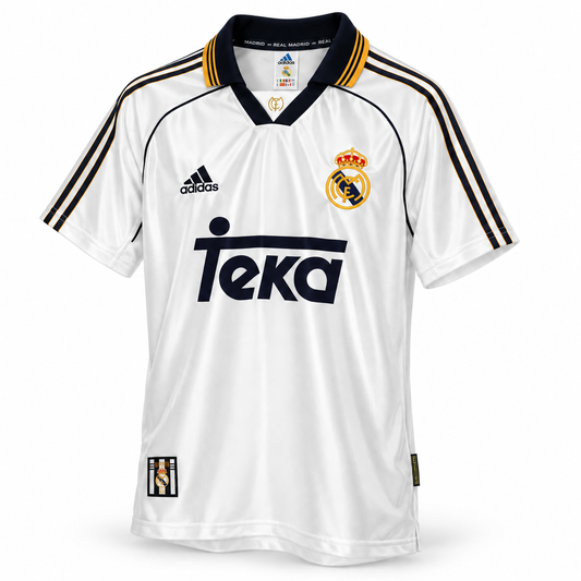 Real Madrid 1999/00 Home football shirt – front view